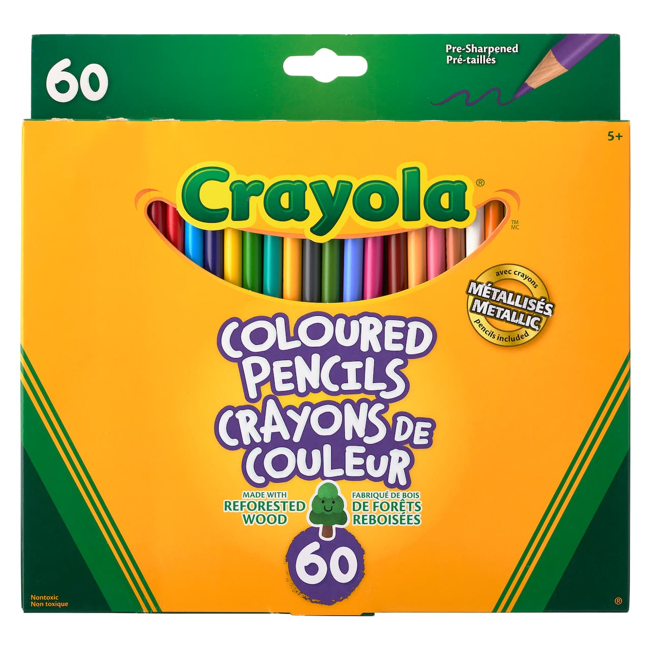 Crayola® 60 Coloured Pencils